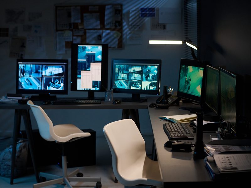 Control and monitoring rooms